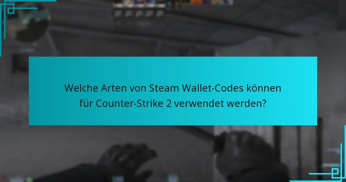 Wo können Nutzer Steam Wallet-Codes für Counter-Strike 2 kaufen?