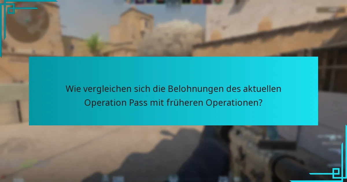 Wie reagiert die Gemeinschaft auf die Belohnungen des Operation Pass?